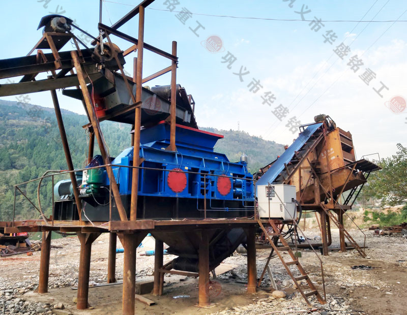 遼寧對輥制砂機制砂現場 遼寧對輥制砂機制砂現場